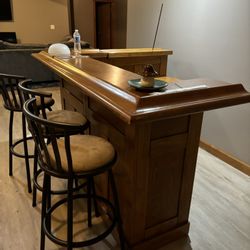 Bar & Barstool Set 