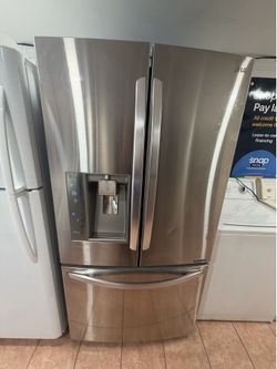 LG 36” French Doors refrigerator