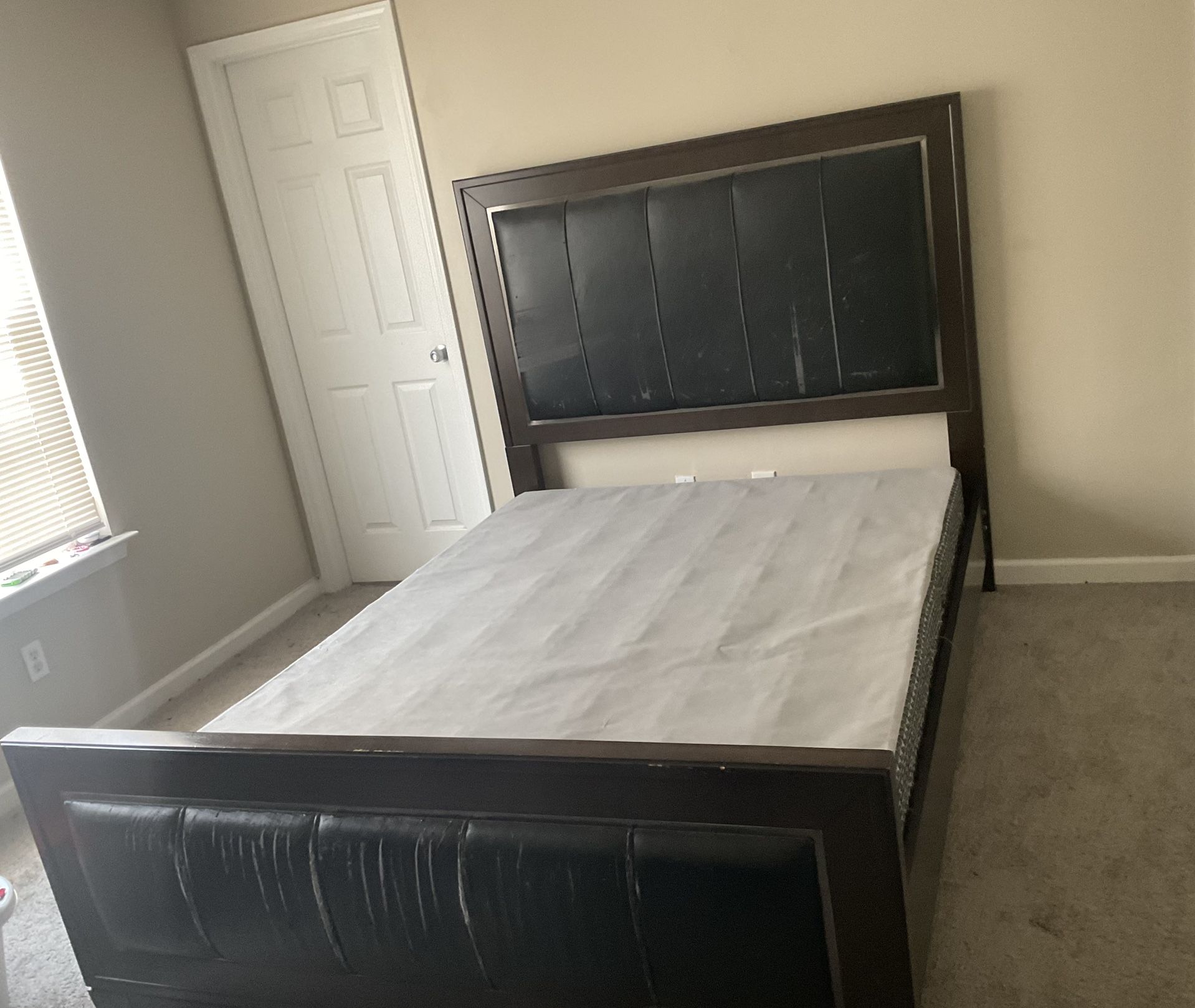Queen Bed Frame & Box Spring