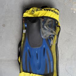 Snorkel Fins And Mask