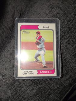 Shohei Ohtani Topps Heritage Angels Baseball Card