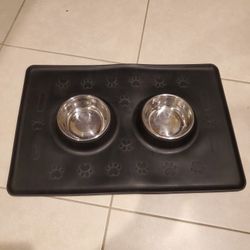 Silicone Dog Bowl Mat