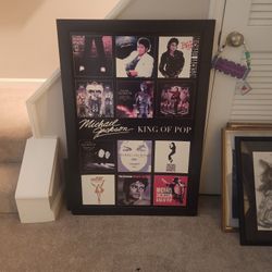 Michael Jackson Framed Art