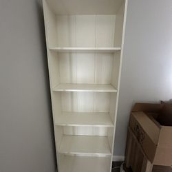 White Book Shelf