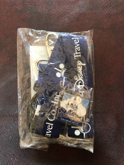 Disney Travel Pin Trading Lanyard