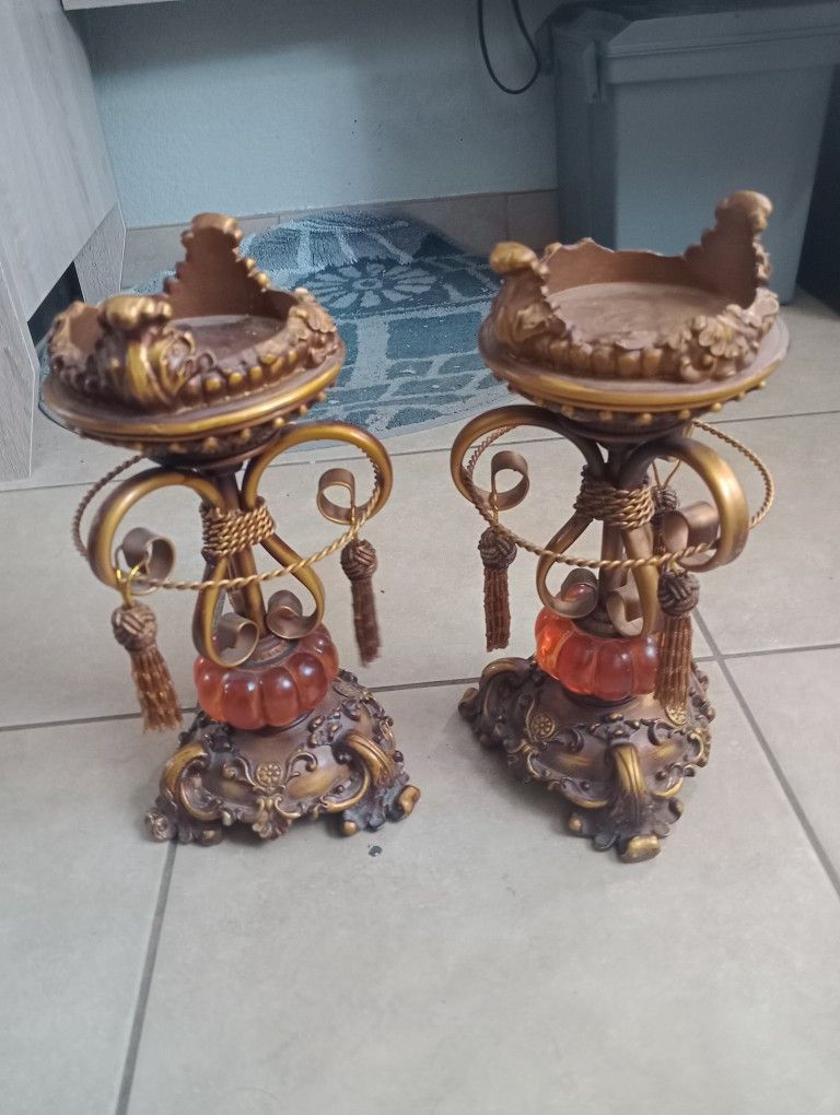 Vintage Style Candle Holders