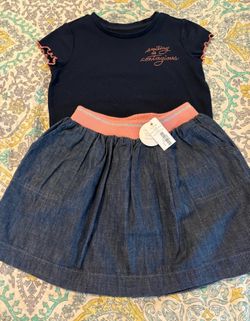 Girls clothing Lot - kids size 5/6 - 3 skirts & 2 tops - Simi Valley