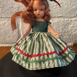 One, Two, Button My Shoe"Vintage Nancy Ann Storybook Doll (#113)