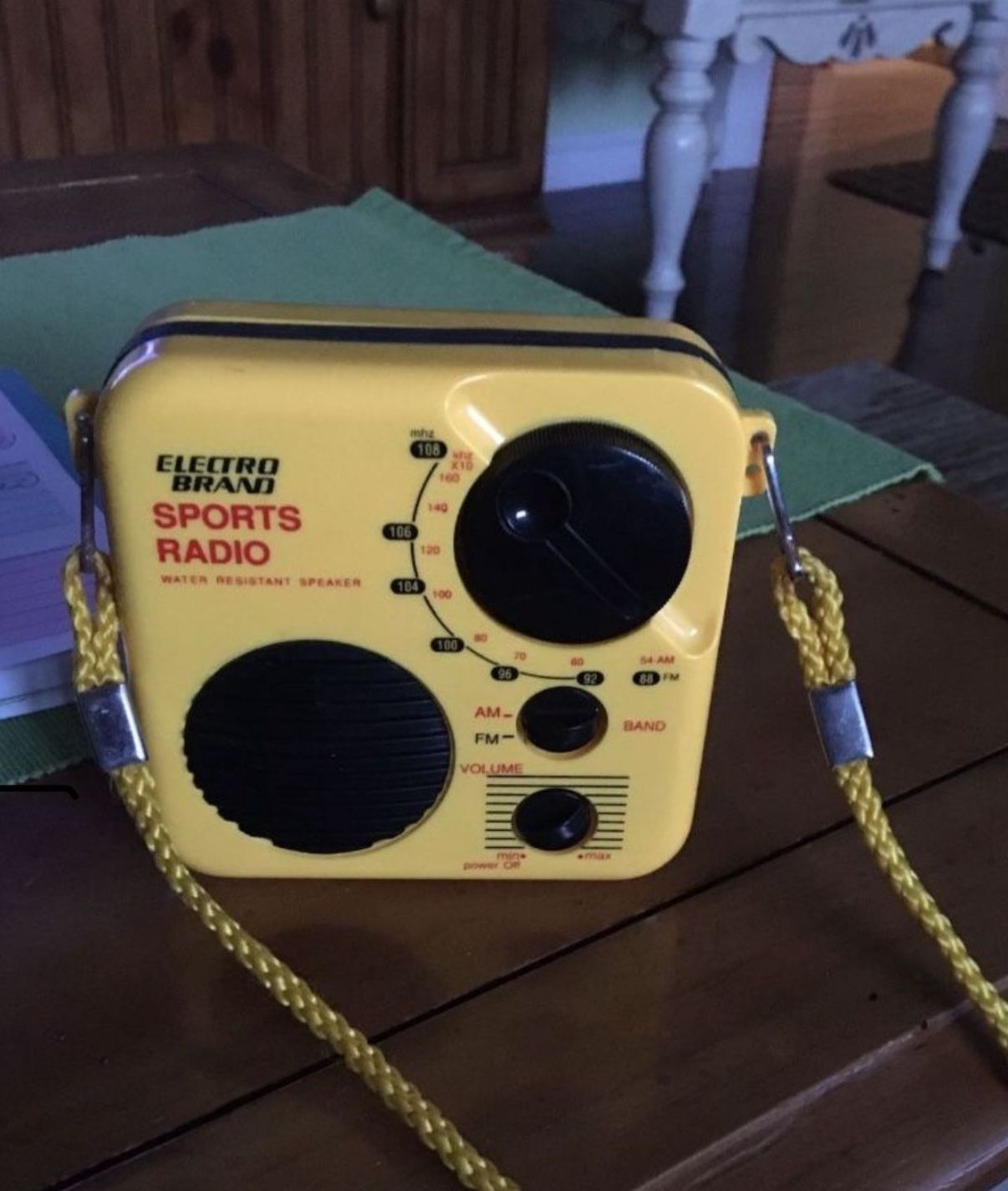 Vintage Electro Band Sports Radio.