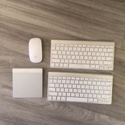 Apple Wireless keyboard touchpad mouse