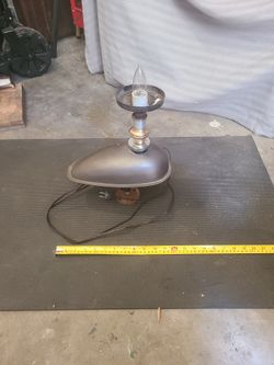 Gas Bike Tank Lamp