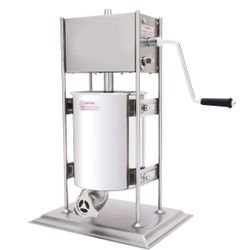 Sausage Stuffer Meat Filler Machine 10L Meat Press Stainless Steel