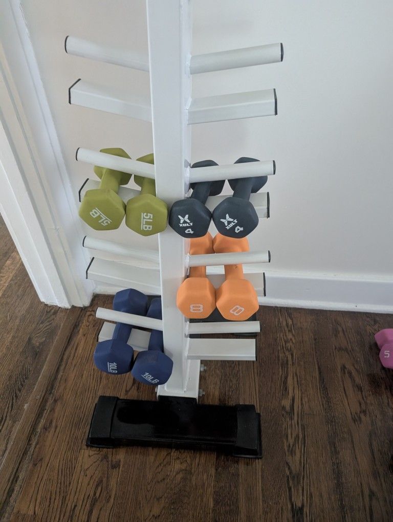 Heavy duty Cast Iron Weight Rack (Without Weights)