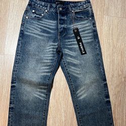 Size 32 Baggy Purple Jeans 
