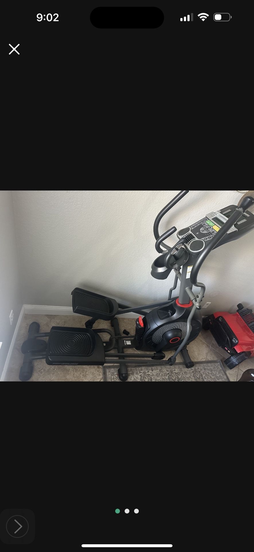 Elliptical Machine- Like New