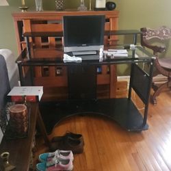 Glass Computer Desk