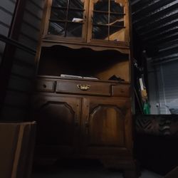 Corner China Cabinet 
