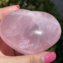 Rose Quartz Heart