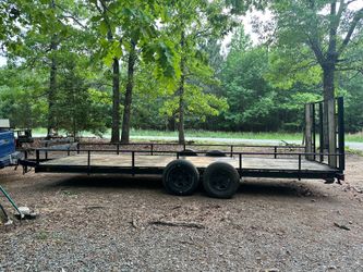 6x20 utility Trailer homemade