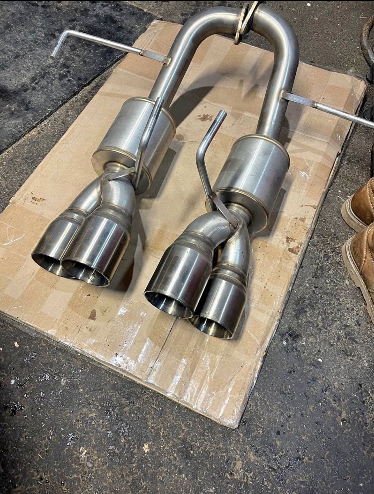Nameless Axle Back Exhaust 15-21 Subaru WRX