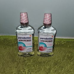 2 Paradontax Mouthwash 16.9oz Active Gum Health