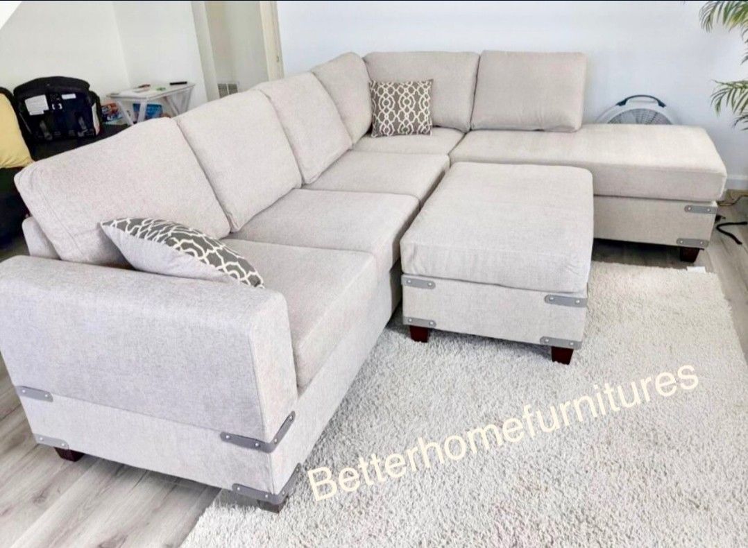 Blowout Sale on all Sectionals/ Sofas/ Loveseats Starting At $599// Finance Available Only $1 Down.