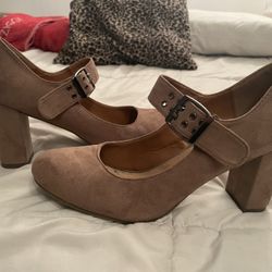 Mary Jane Chunky Heels