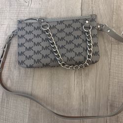 Michael Kors Light Gray Mini Bag