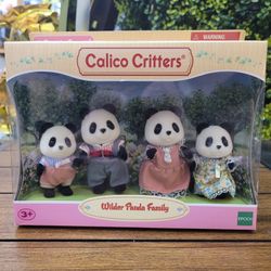 Sylvanian Families Wilder Panda Family Set