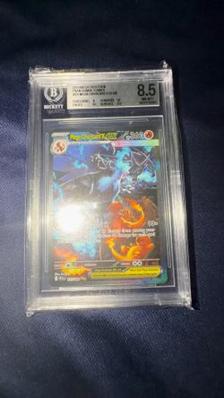 Mega Charizard X SIR 125/094 BGS 8.5 New Slab Design