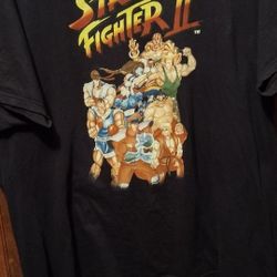 STREET FIGHTER 2 CAPCOM 2 XX T- SHIRT 