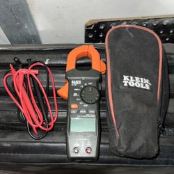KLEIN TOOLS CL120 DIGITAL CLAMP METER, AC AUTO-RANGING 400 AMP 
