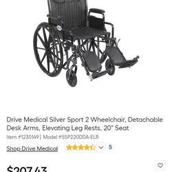 New Wheelchair Never Used