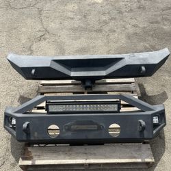 Jeep Wrangler JK/JKU 07-2018 Front And Rear Bumpers “USED”