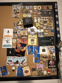 My entire pin collection $500