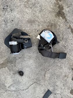 Car Seat Belt Retractor Assembly Pair