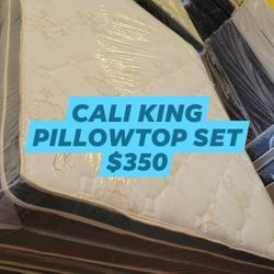 CALI-KING PILLOWTOP SET 