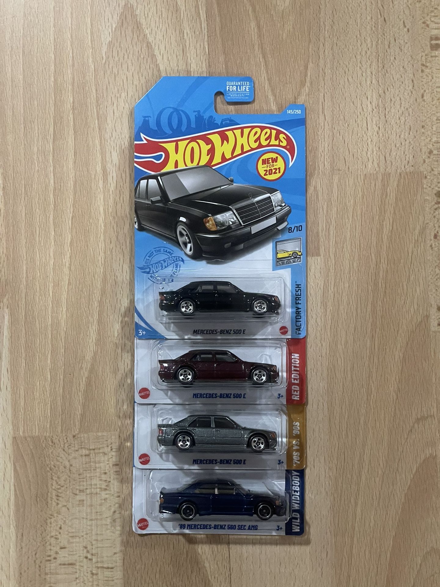 Hot Wheels Mercedes Benz's