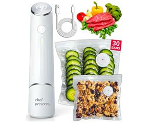 Vacuum sealer for food