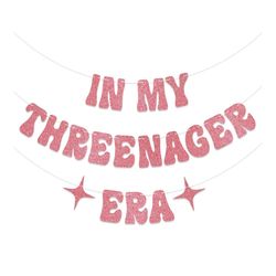 In my threenager era" banner