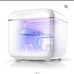UV Light Sanitizer UV Sterilizer Box UV-C Clean Sterilizer and Dryer for Baby Bottle/CPAP/Toys/Clothes/Toothbrush/Beauty Tools/Tableware/Phone