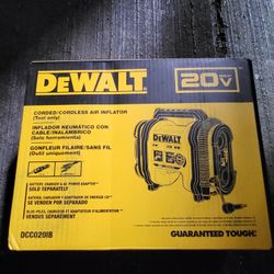 DeWalt Corded/Cordless Air Inflator $110