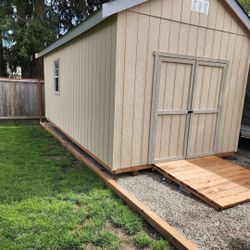 10x20 Classic House Style Shed