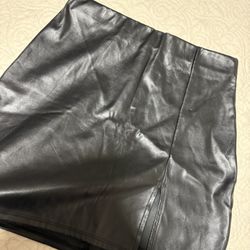 Women Leather Skirt