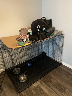 Large Dog Cage 48x30x30