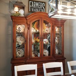 Stunning Dining Room China Cabinet - Gorgeous! 
