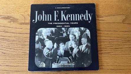 JFK Presidential Years 1960–1963 Documentary Vinyl Record