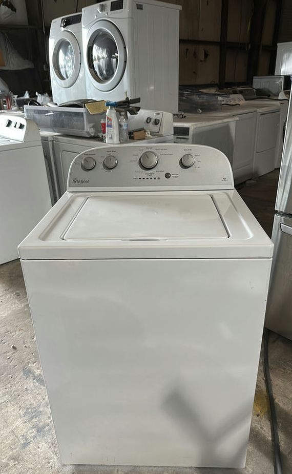 Whirlpool White Top Load Washer with Large Capacity