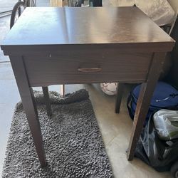 Mid Century Sewing Table 