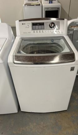 LG Top Load Washer – HE, Direct Drive, Glass Lid